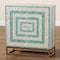 Baxton Studio Utari Modern Bohemian Two-Tone Beige and Blue Mother of Pearl and Gold Metal Storage Cabinet 240-13477-ZORO - alternate 9
